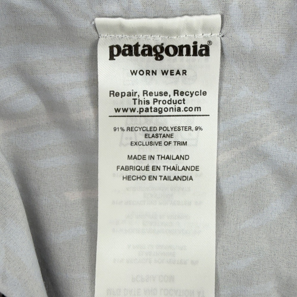 Patagonia Wavefarer Board Shorts Mens 36 Blue Tropical Surf Swim Beach Outdoor - Picture 5 of 9